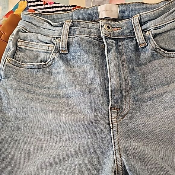 Jonathan Simkhai River‎ High Rise Straight Denim Size 26, Light Wash - Picture 6 of 13